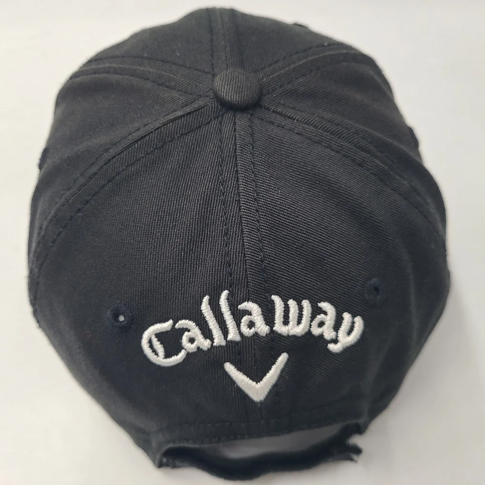 Callaway Hat Adjustable Black Orange FT Fusion Technology Tour i Series Golf Men